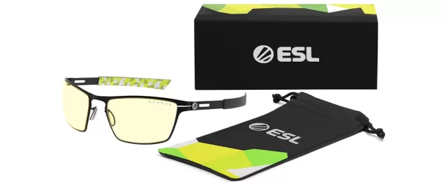 Ochelari gaming GUNNAR ESL BLADE Onyx Amber | GUN-ESL-30001-4