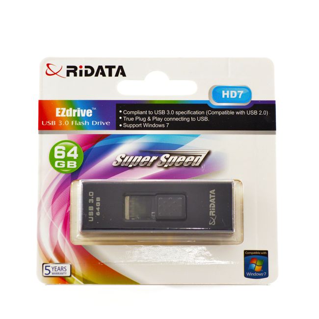 Memorie USB3 | 64Gb | model HD7 | negru-1