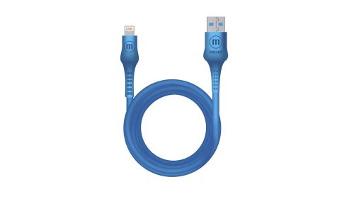 7-CABLU-DE-DATE-SI-ALIMENTARE-|-MAXELL-|-TATA-|-LIGHTNING~USB-|-1.2M-|-ALBASTRU